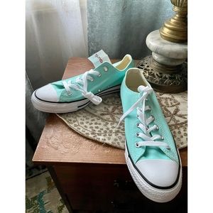 NWT Converse all stars, teal, 9